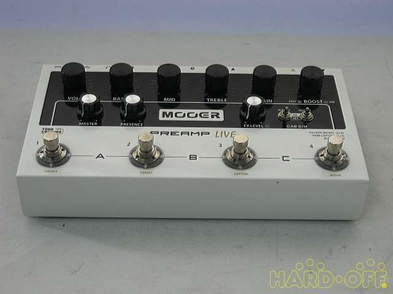 MOOER PRE LIVE effector