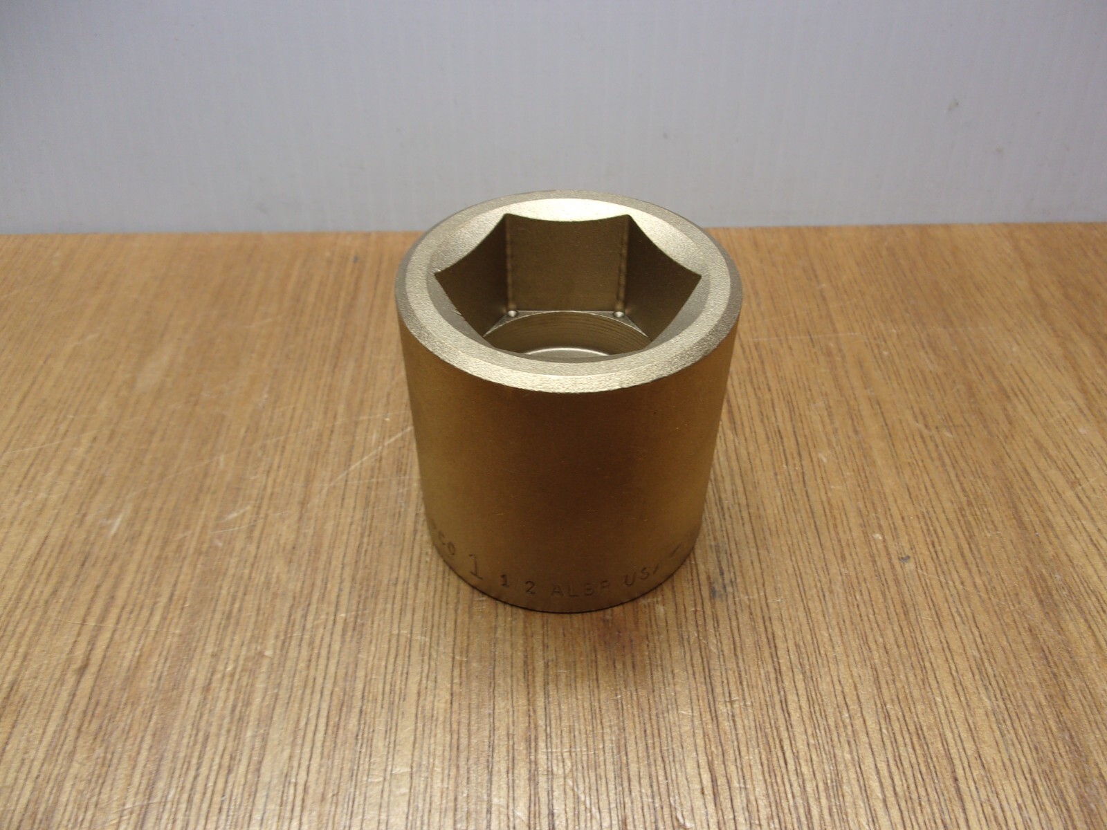AMPCO 1-1/2 6 Point 1/2" Drive Impact Non Sparking Non Magnetic USA Alum. Bronze