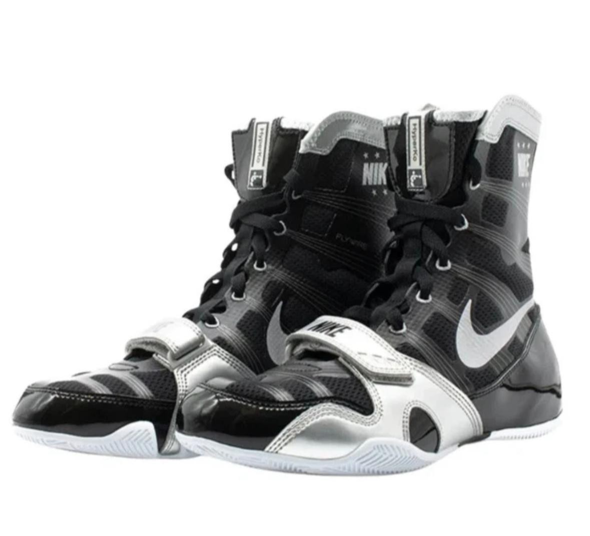 Boxing Shoes HyperKO Style Fully Custom Mesh High Ankle Support, Training fight