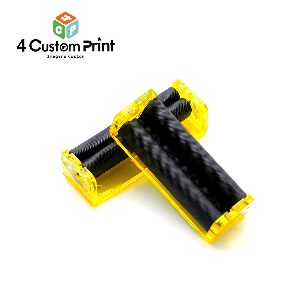 70mm Yellow Automatic Tobacco Roller Portable Plastic Cigarette Rolling Machine