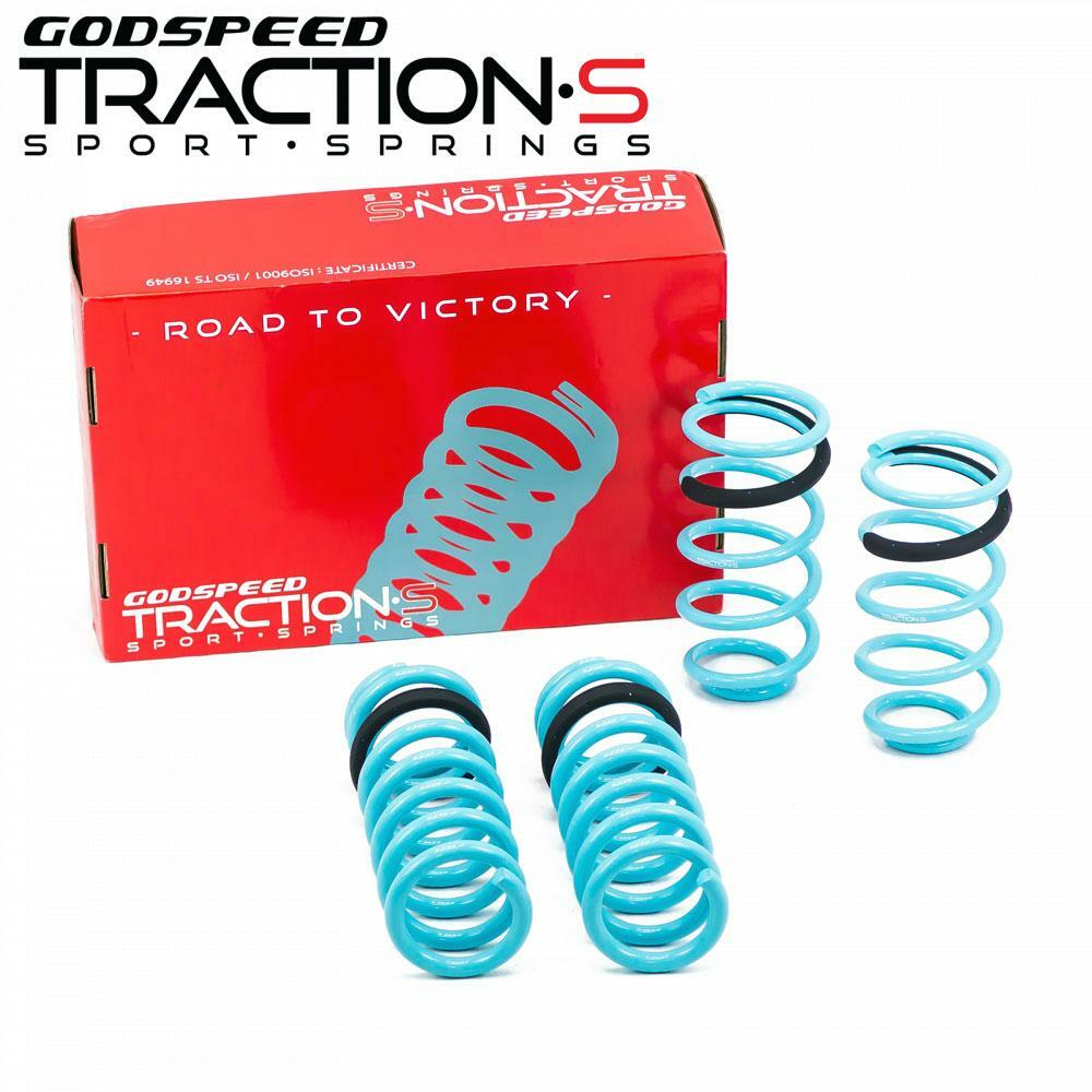 for Mustang 94-98 Lowering Springs Traction-S By Godspeed LS-TS-FD-0006-B