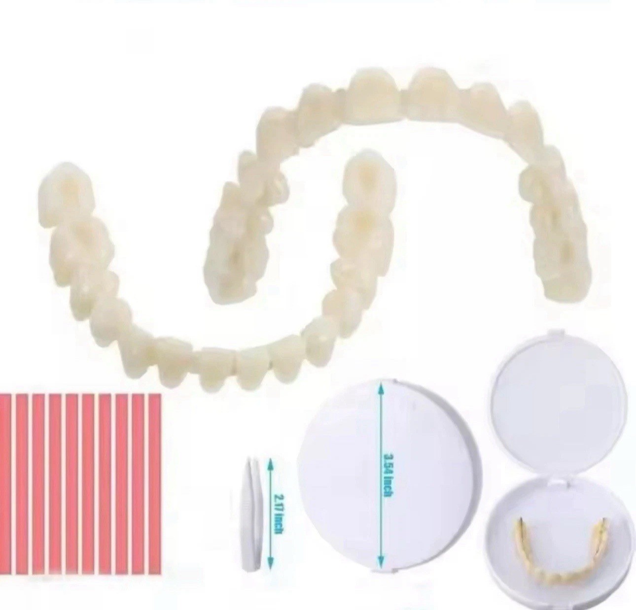Functional DIY Denture for Confident Cosmetic Teeth