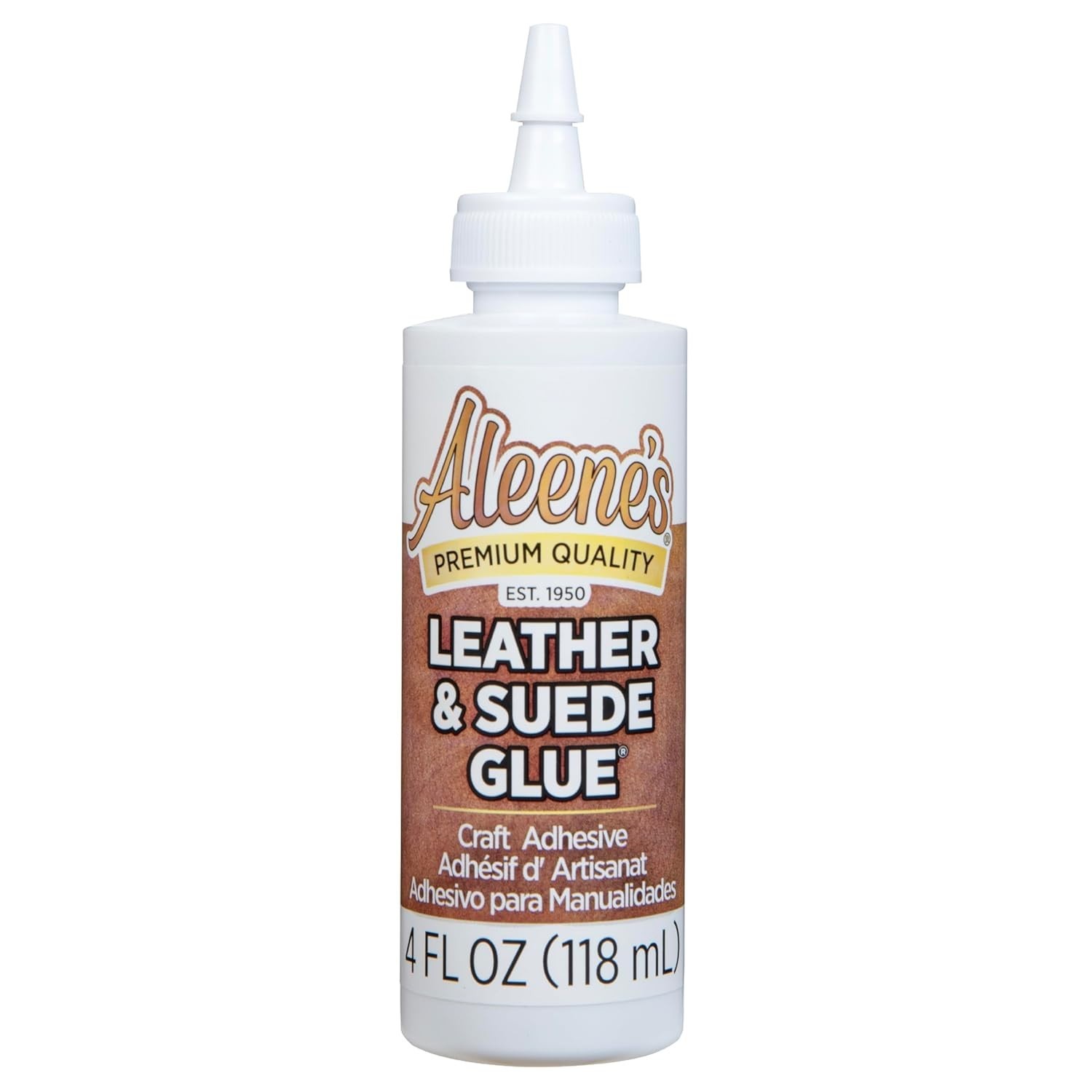 Leather & Suede Glue, Adhesive For Crafts, Embellishments, Light Repairs, Leathe