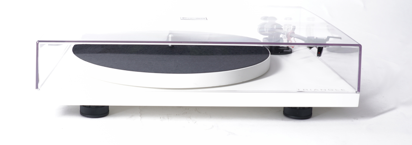 Triangle Active Series Turntable with Ortofon Cartridge (White)