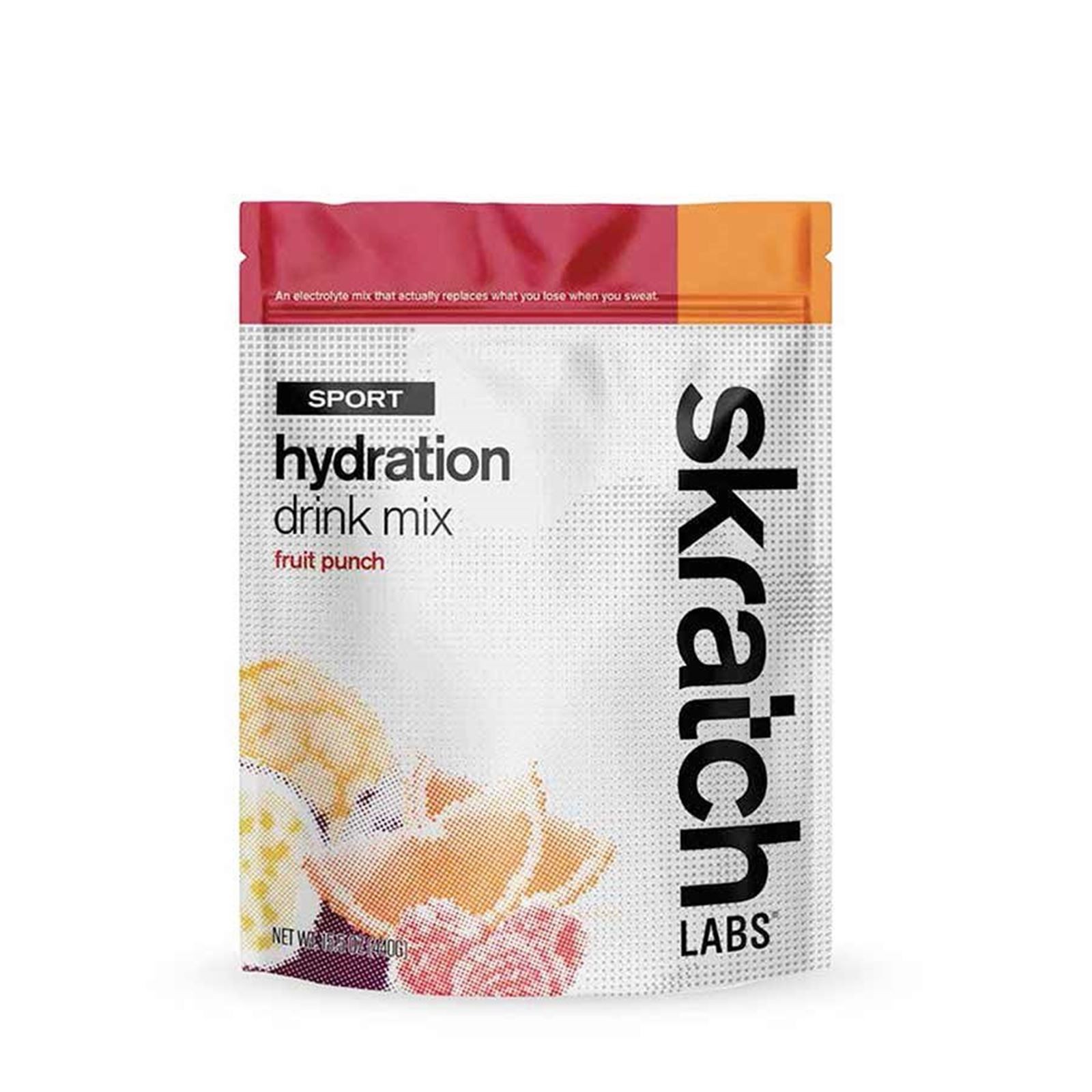 Skratch Labs Sport Hydration Drink Mix - Fruit Punch - 20 servings 840363-12