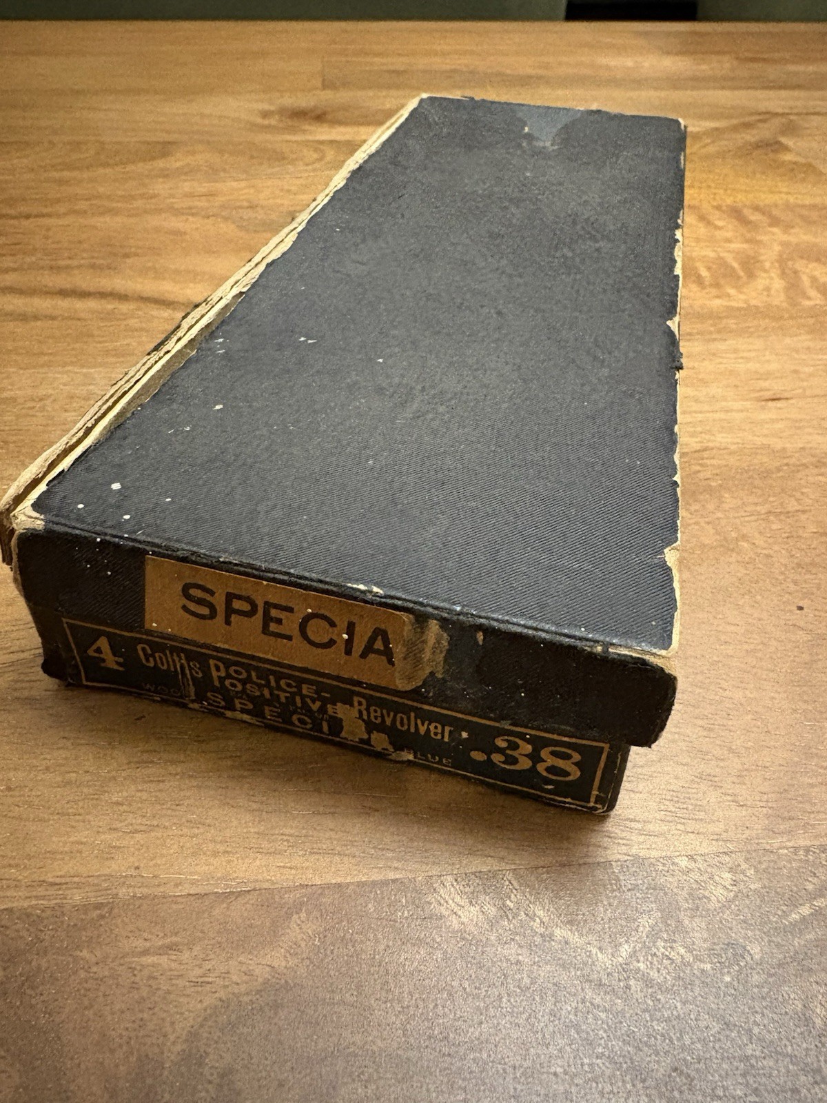 Original Colt Police Positive 38 Revolver 4" Special Box & Factory Cleaning Rod