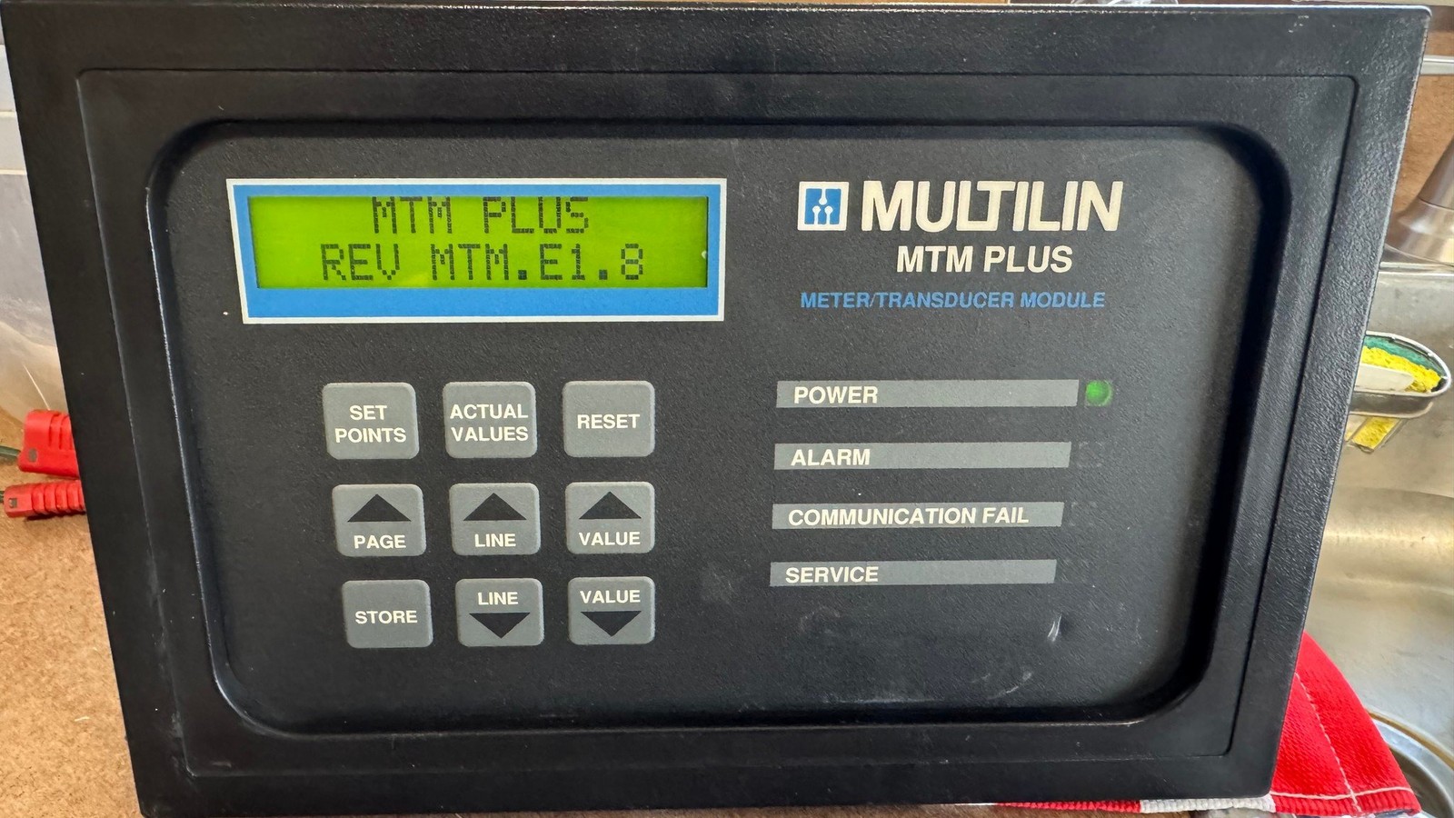 GE MULTILIN MTMPLUS  Meter Transducer Module Power Quality Meter 120VAC