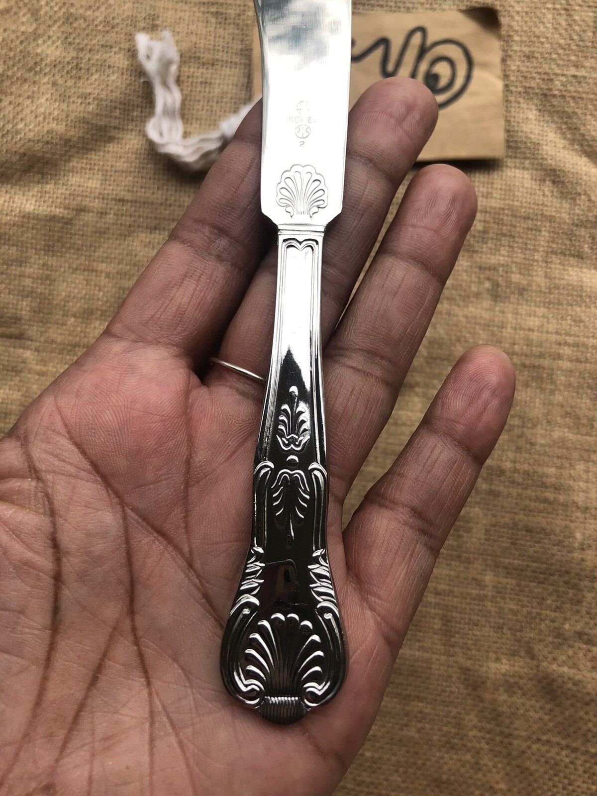 World Tableware WT Butter Knife EMBELLISHED!