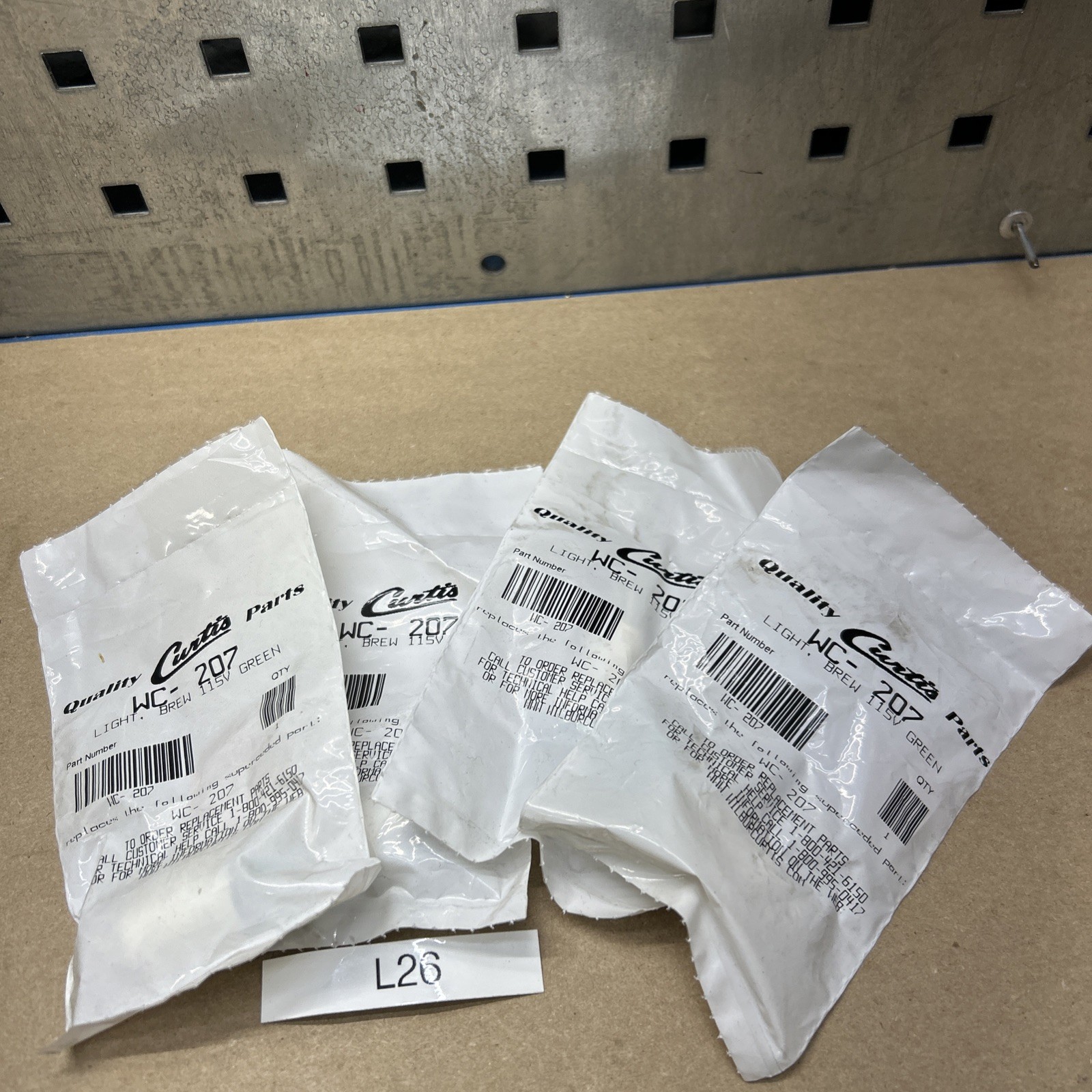 (4) Wilbur Curtis WC-207 Brew Light 115v  Fast 🇺🇸 Shipping! + Warranty
