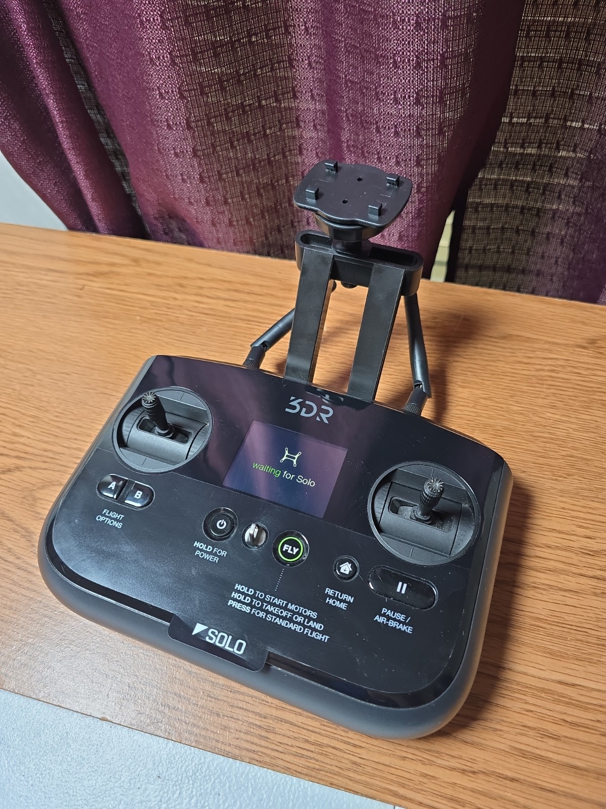 3D Robotics AT10A Remote Controller Only Black 3DR Solo Quadcopter Drone
