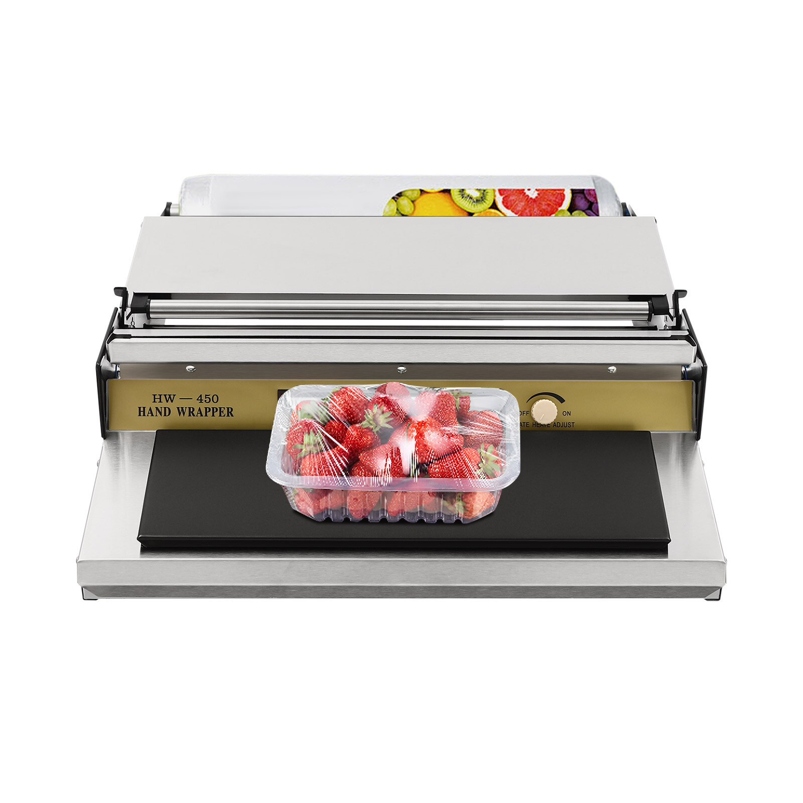 HAND WRAPPING MACHINE, WIDTH FILM WRAPPER, WRAPPING MACHINE FOR FOOD PACKAGING ！
