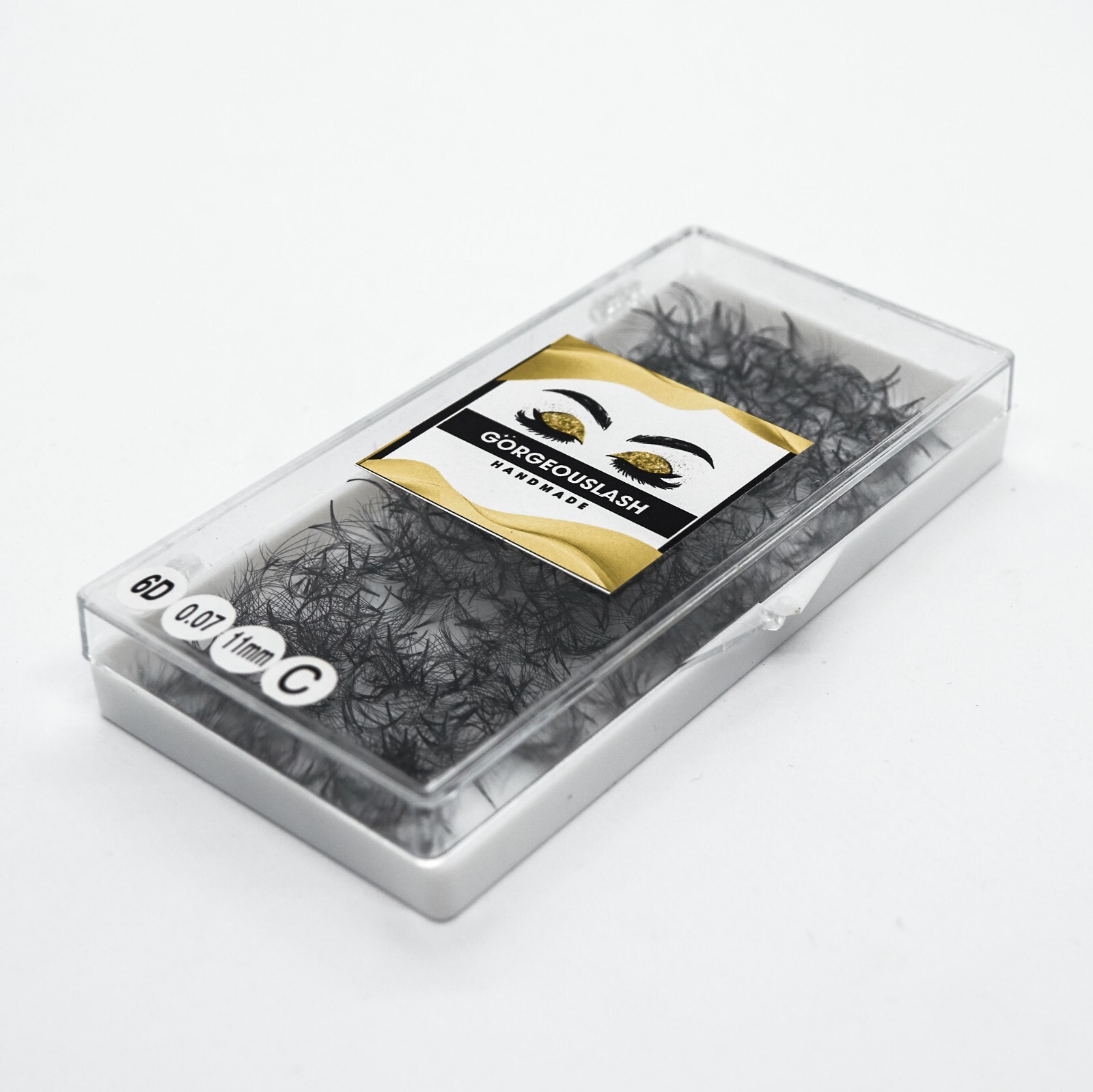 6D Lashes, 1000 fans premade volume eyelash extensions, ready to ship, Handmade!