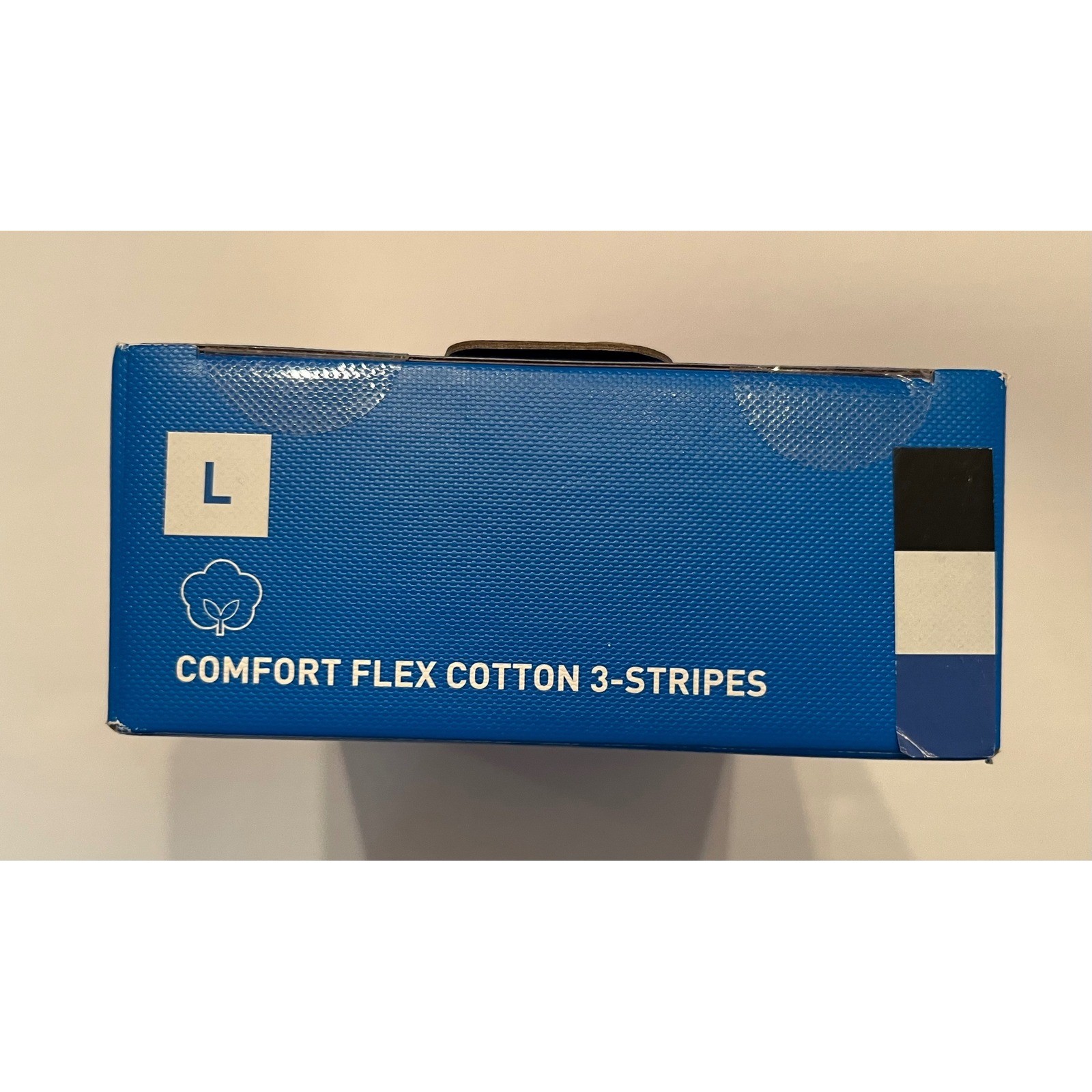 Adidas 3 Pack Comfort Flex Cotton 3 Stripes Boxer Trunks Size Large 36-38