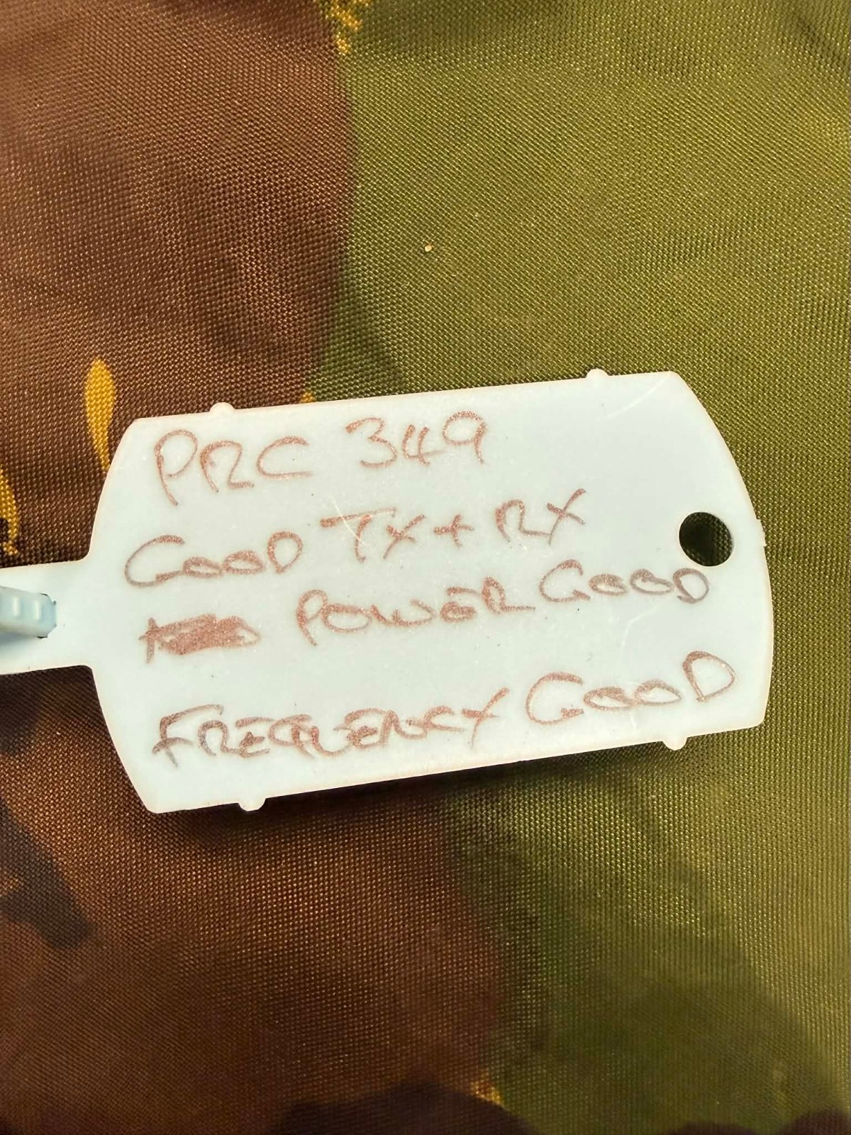 PRC 349 CLANSMAN RADIO, BODY ONLY, TESTED & CALIBRATED, BAOR, COLD WAR, REF D