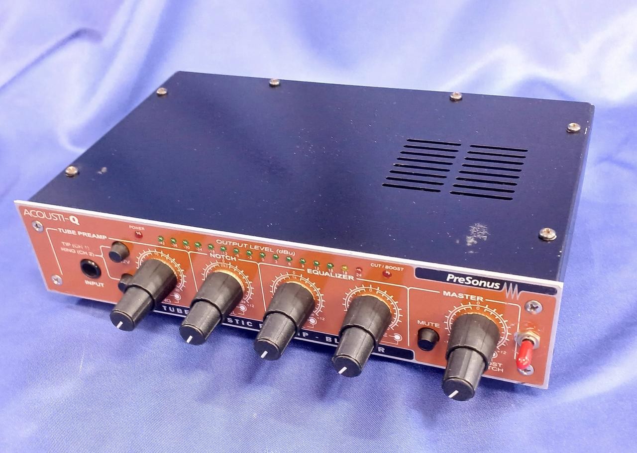 PreSonus Acoustiq-Q 2-Channel Tube Acoustic Preamp for Pickup Systems