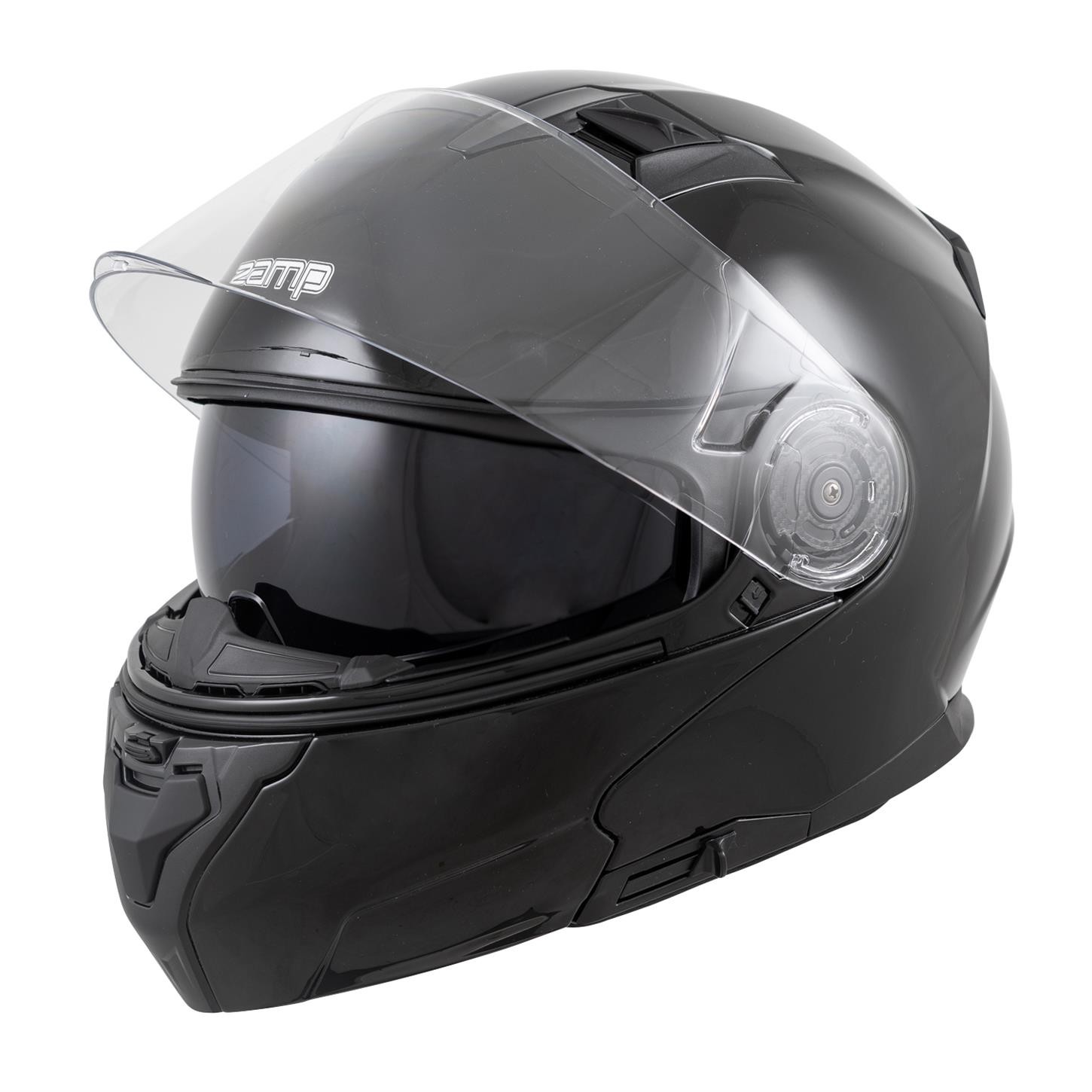 Zamp FL-4 DOT Helmet, Gloss Black, Medium
