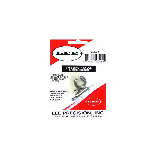Lee Precision Gauge & Shell Holder .45 Colt 90163