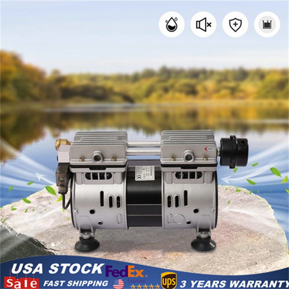 3/4HP Lake Pond Aerator System Pump Aeration Compressor Up to 3 Acre Pond 110V