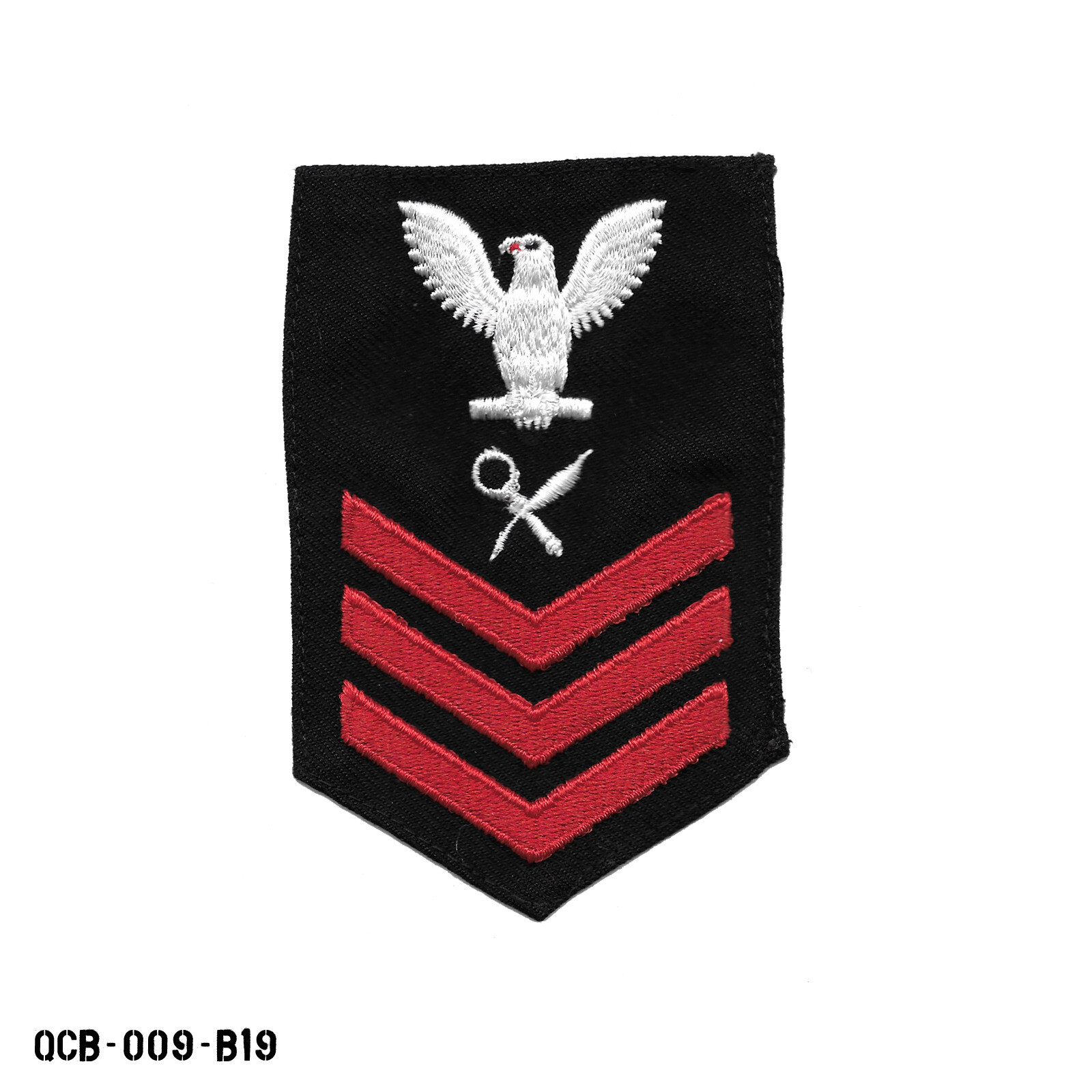 Intelligence SMALL Sleeve Patch ~ US Navy E6 Petty Officer First Class ~ NEW