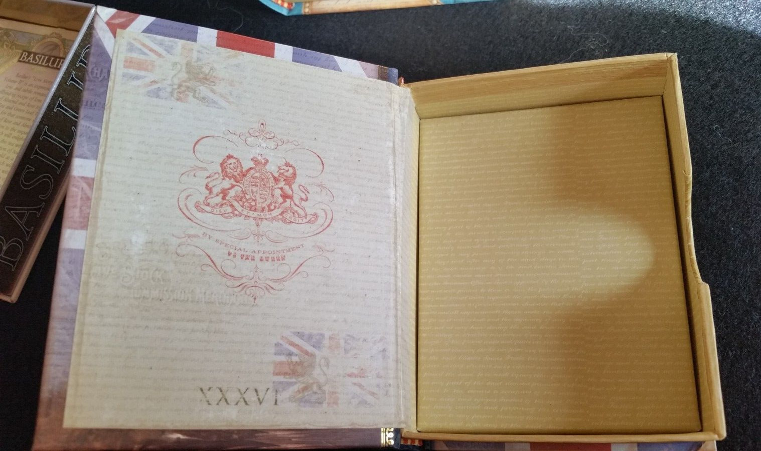 Four little Book Boxes