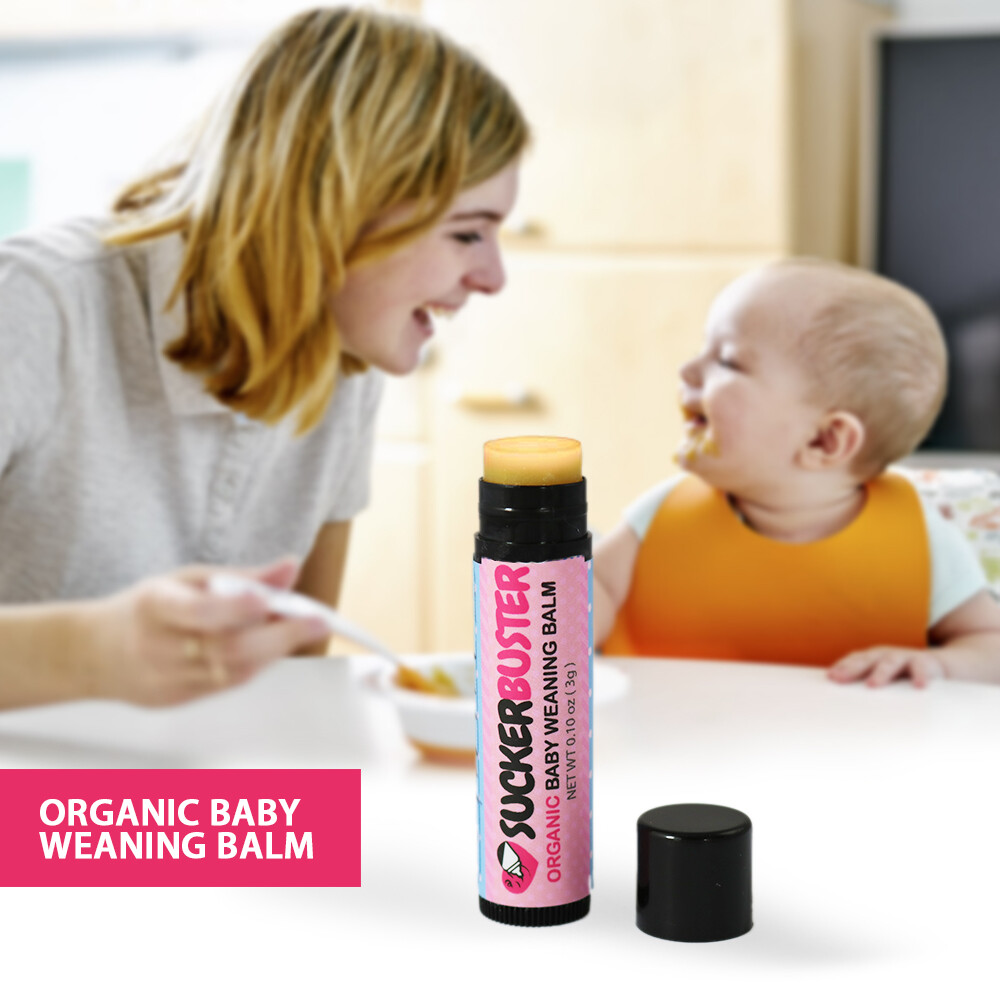 *Suckerbuster Organic Baby Weaning Balm.10oz 3g Stop Breastfeeding Thumb sucking