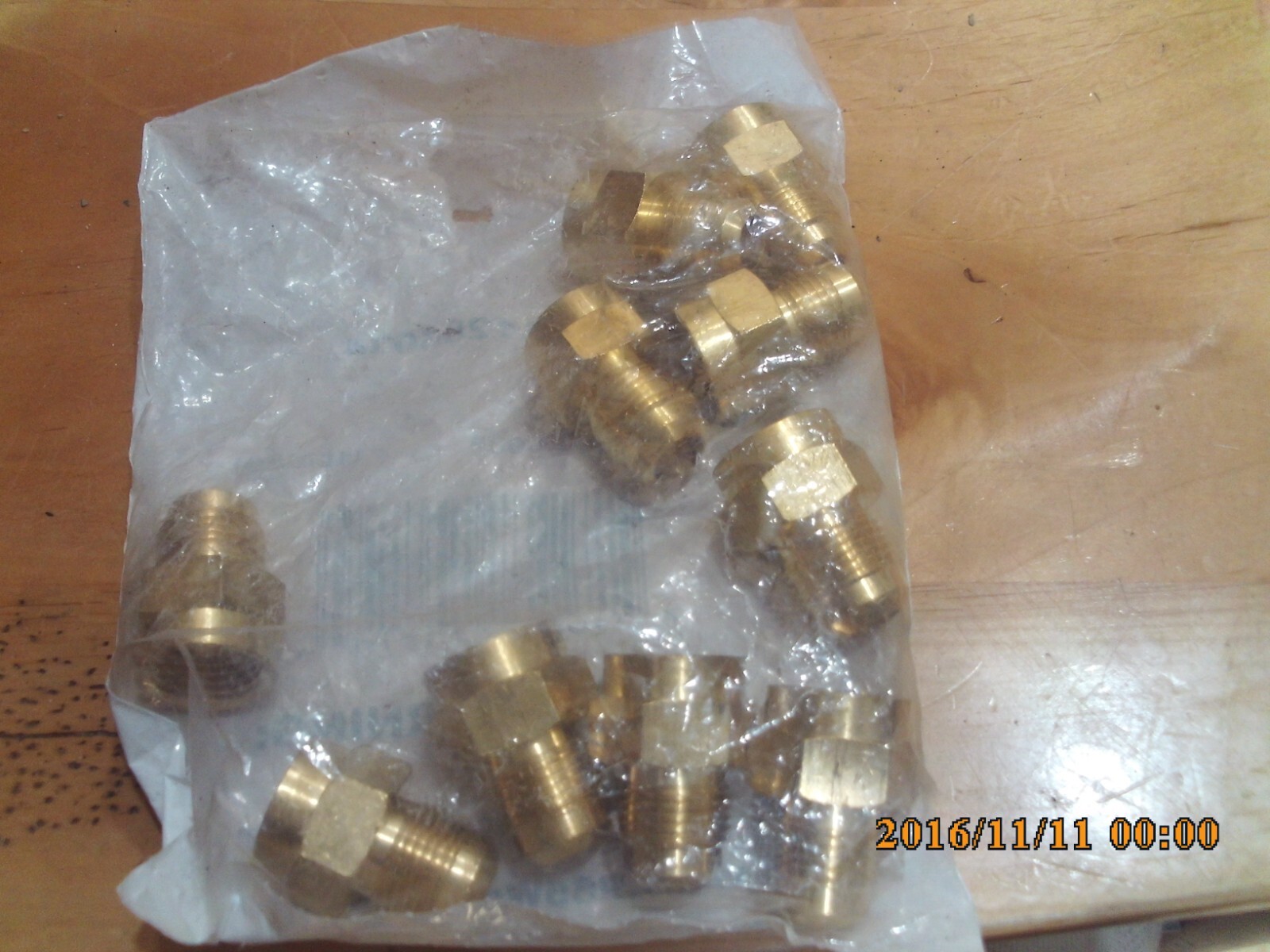 1/2 in. Flare x 1/2 in. FIP Brass Coupling - pack of 10