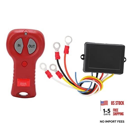 75ft Winch Remote, ABS Winch Remote Control Kit Universal for Truck SUV