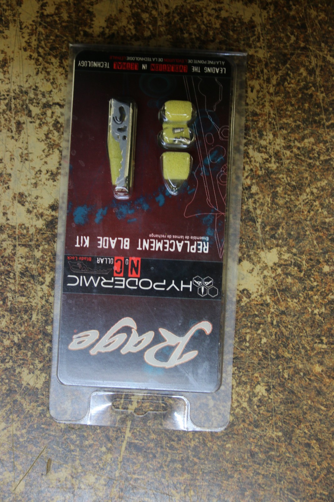 Rage Replacement Blades for Hypodermic NC Broadhead 3-Pack