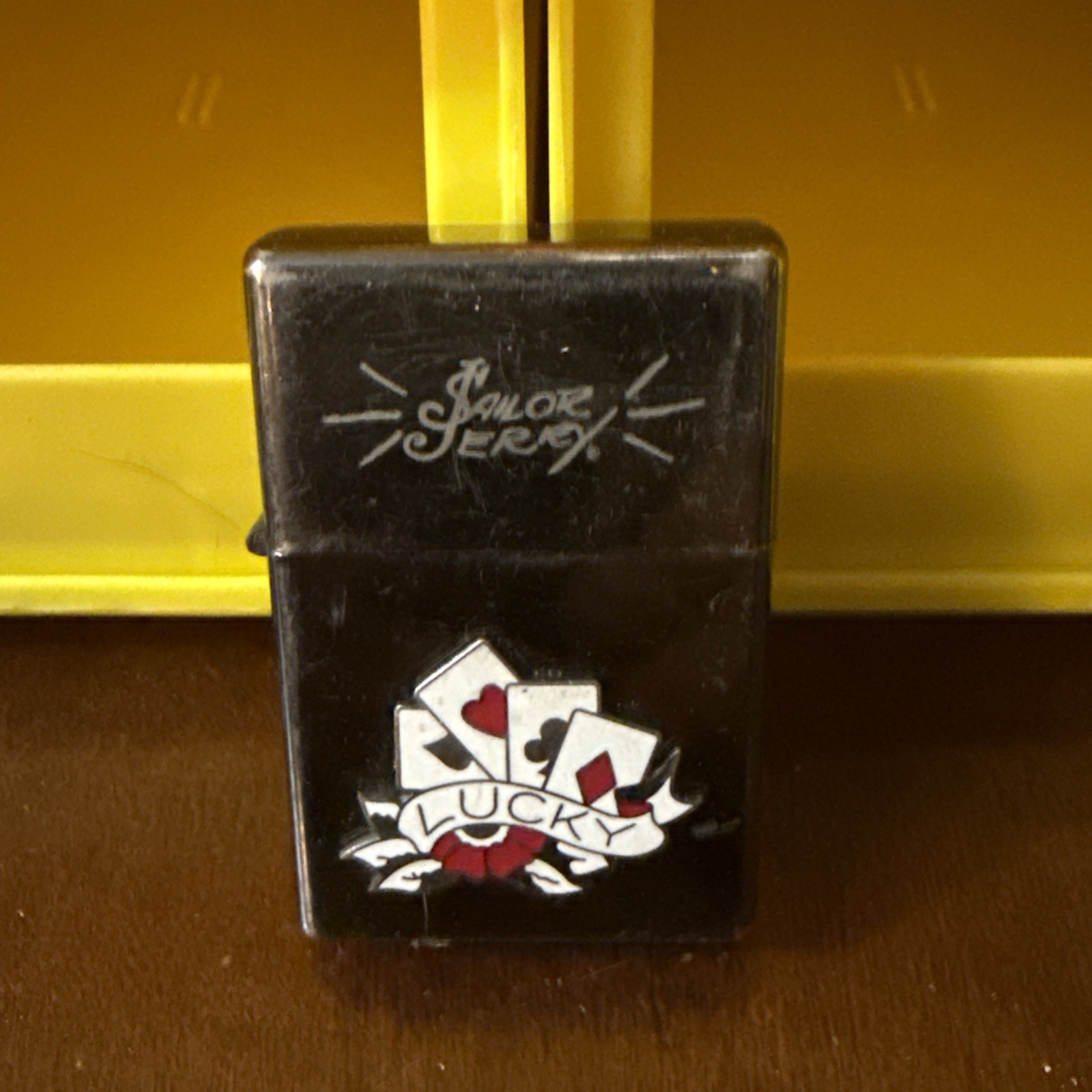 2006 Lucky Lighter Sailor Jerry Flint Flip Top Limited Edition Poker Cards