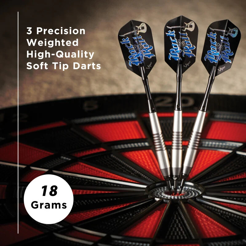 Viper Underground Soft Tip Darts Rock & Roll, 18 Grams