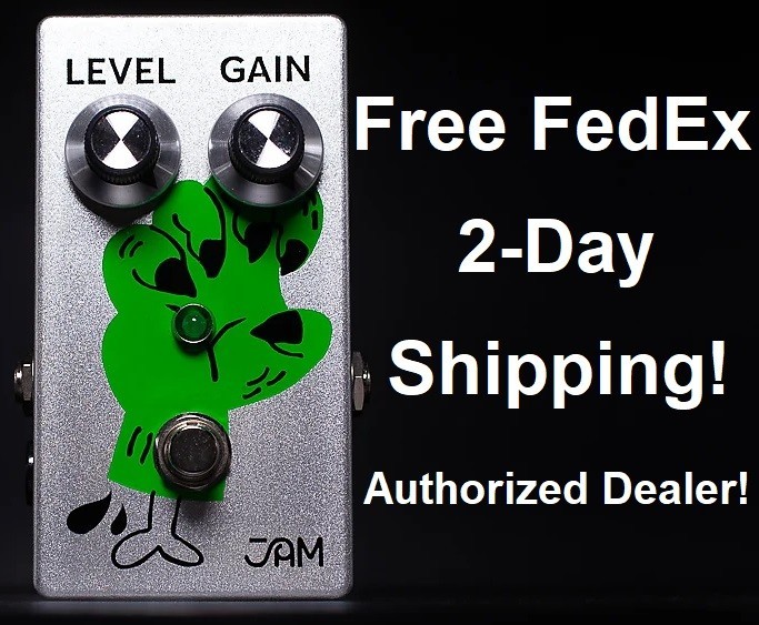 New JAM Pedals Fuzz Phrase Si Silicon Halloween 2024 Fuzz Guitar Effects Pedal