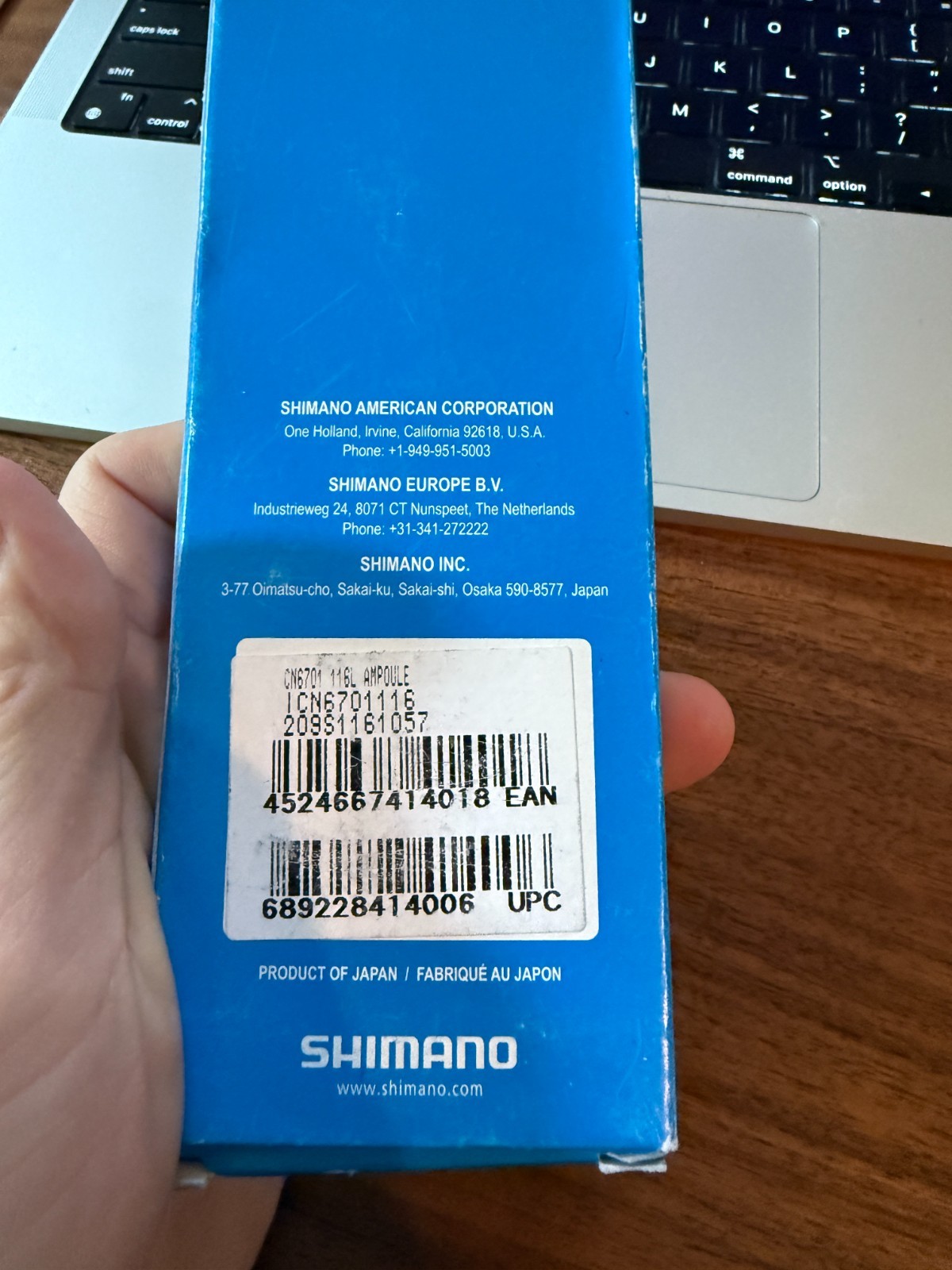 Shimano CN-6701 10-speed chain BNIB