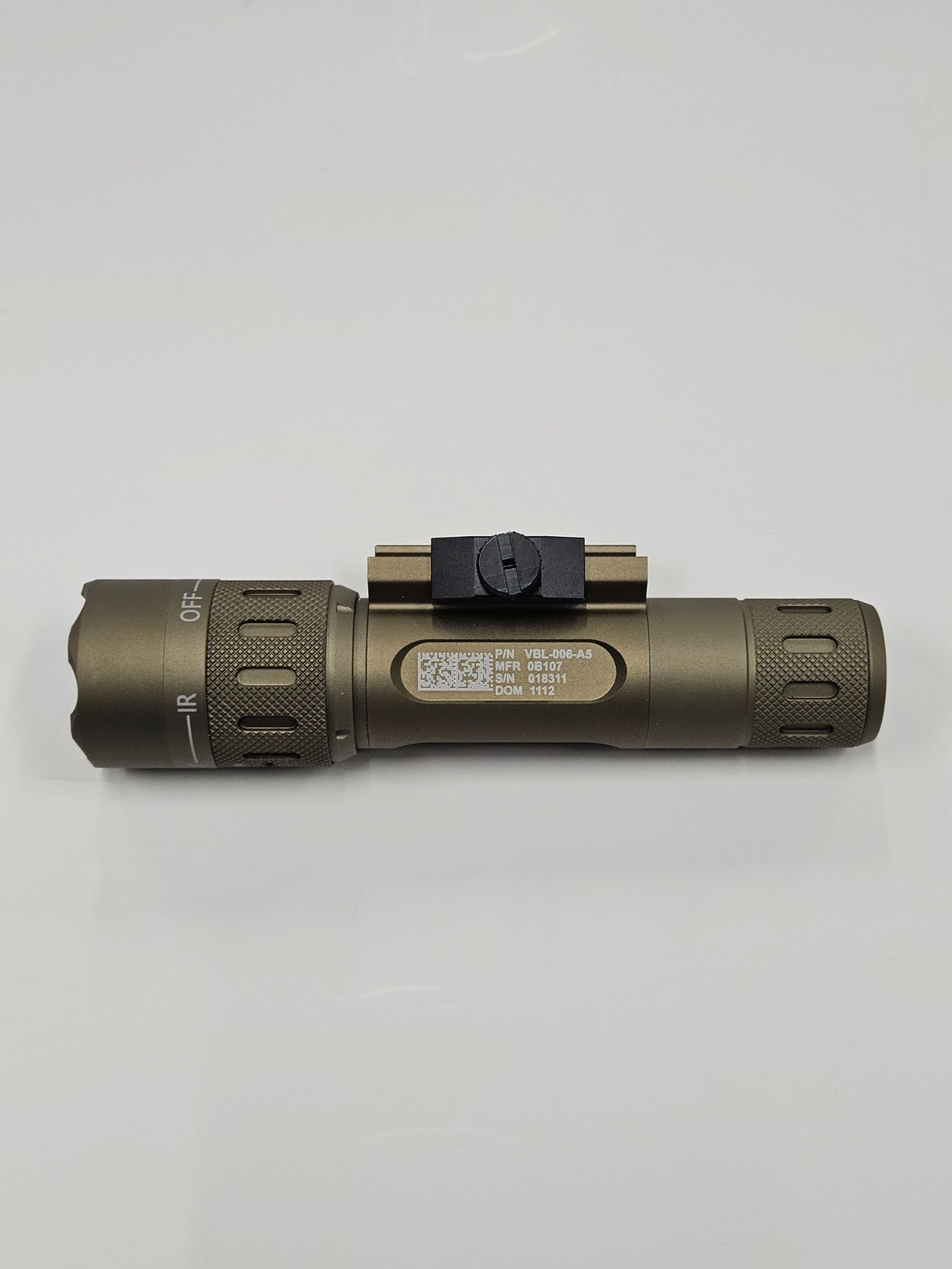 EvolutionGear WMX200 Tactical Light 450LM White light & 150mW IR Illuminator