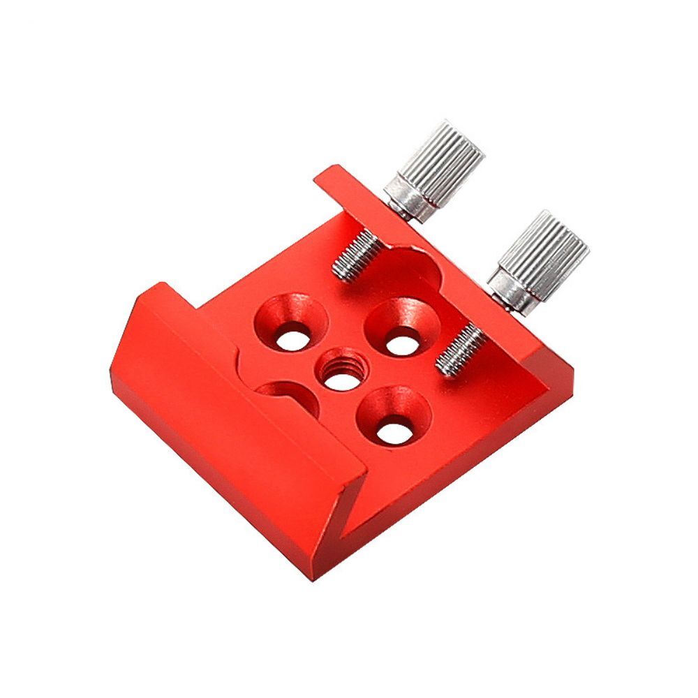 Finder Scope Base Dovetail Clamp Flat Bottom Guide Scope Mount with 1/4 Thread
