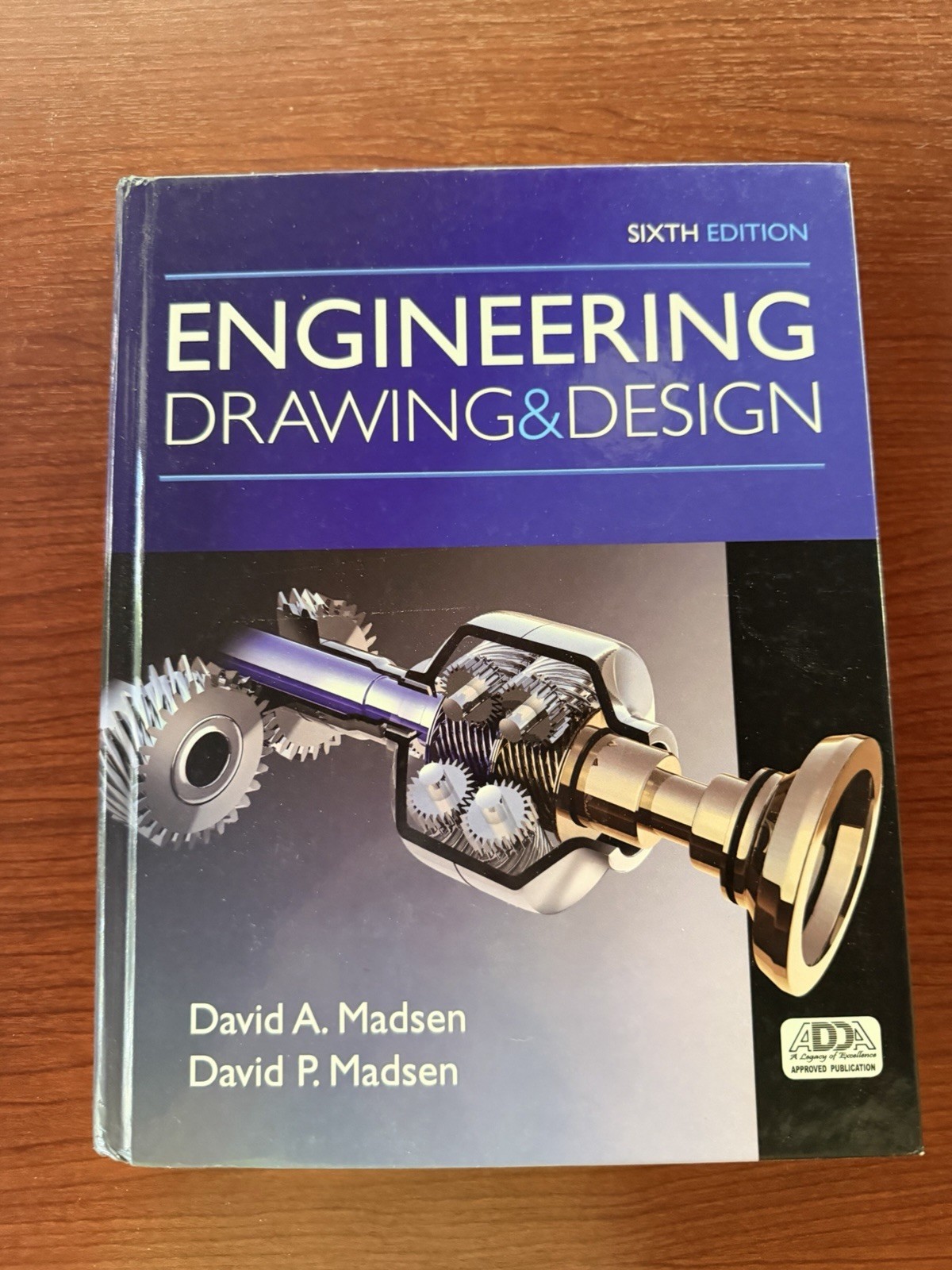Engineering Drawing & Design 6th Ed Hardcover (2016) Madsen, Madsen Cengage