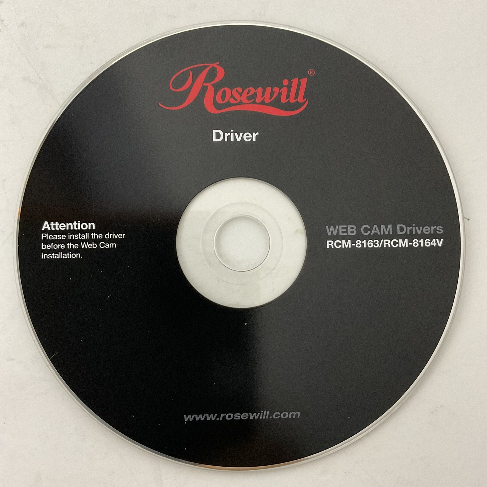 Rosewill Driver Web Cam CD Utility Disk ElectronicsRecycledCom