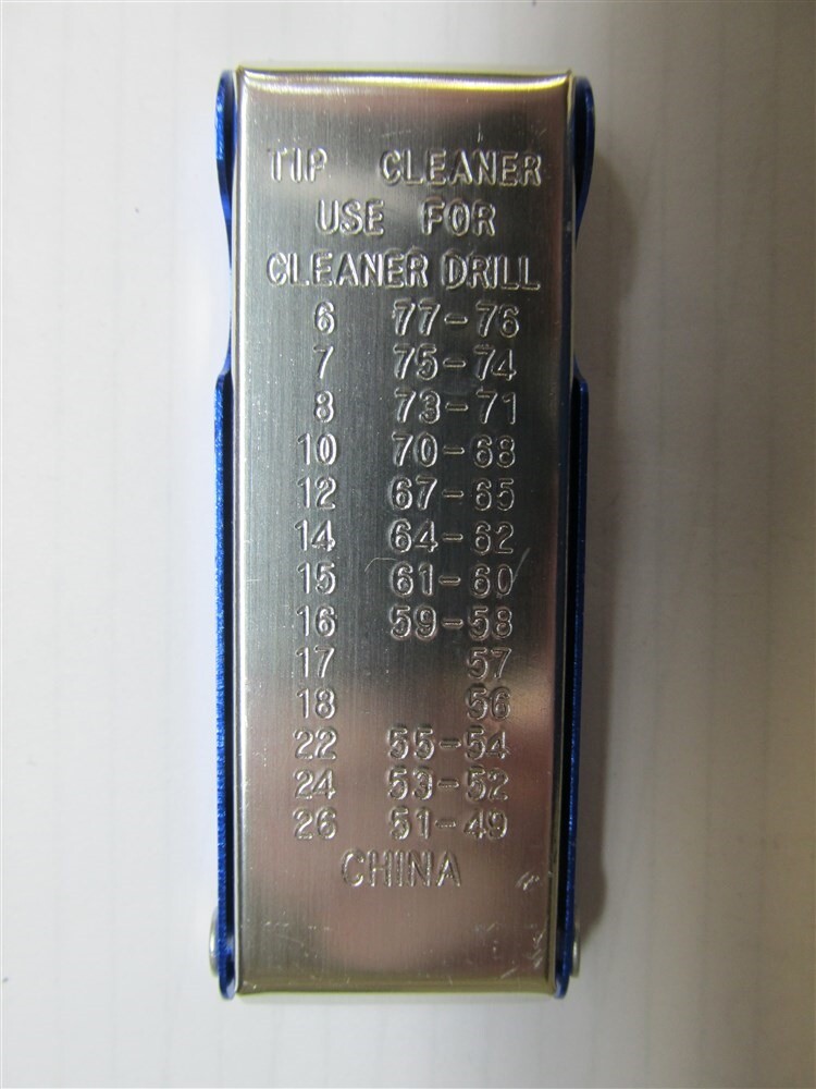 Standard Tip Cleaner, 13 Sizes No. 6 to No. 26