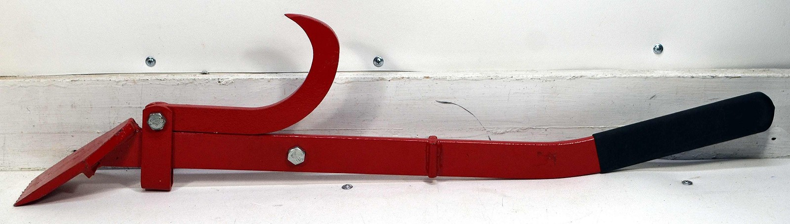Cant Hook Logging Tool 31-1/2" Felling Lever w/Cant Hook Device Steel Log Roller