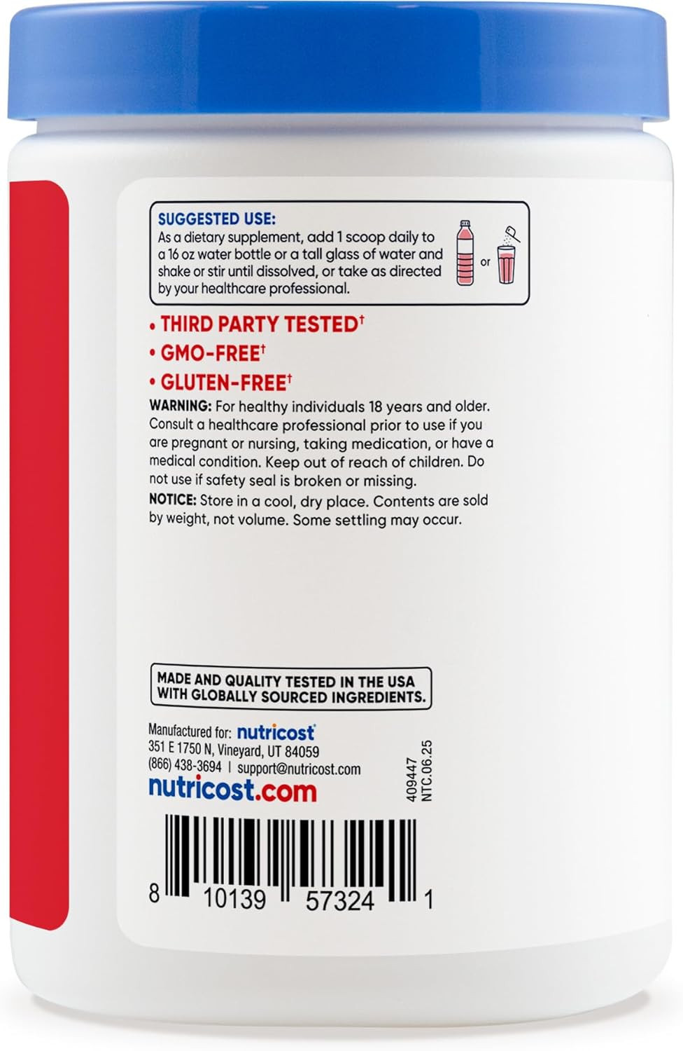 Electrolyte Complex Powder (60 Servings, Fruit Punch) - Hydration Supplement ...
