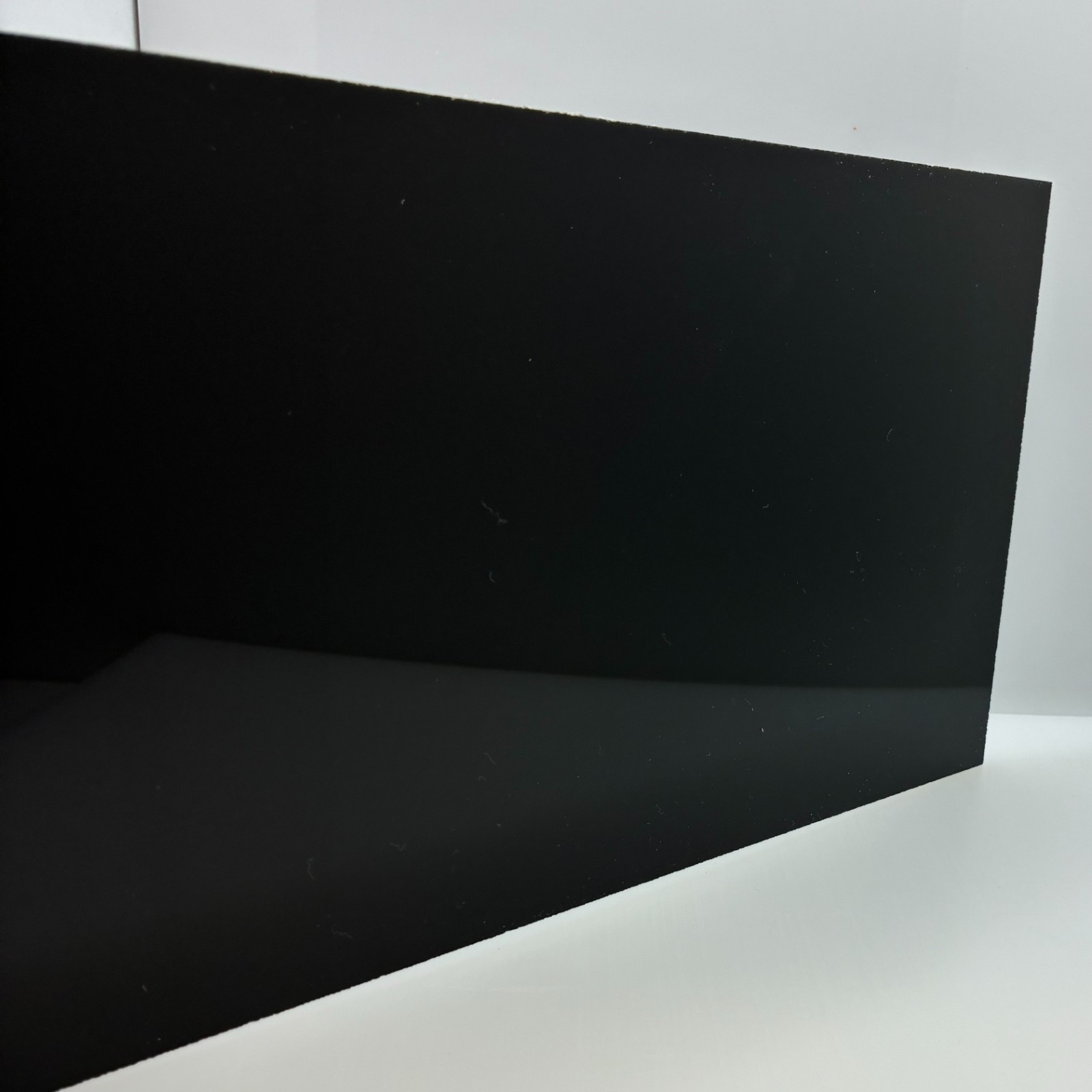 Acrylic Plexiglass Plastic Sheet - 3/8" (9.5mm) Thick - Black - Pick Your Size