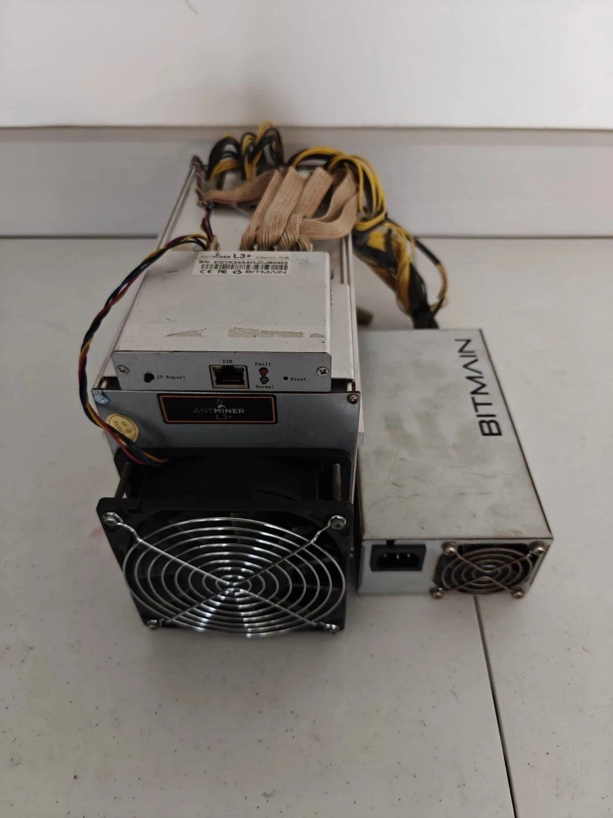 Bitmain Antminer L3+ (504Mh/s) Miner with 220V Power Supply