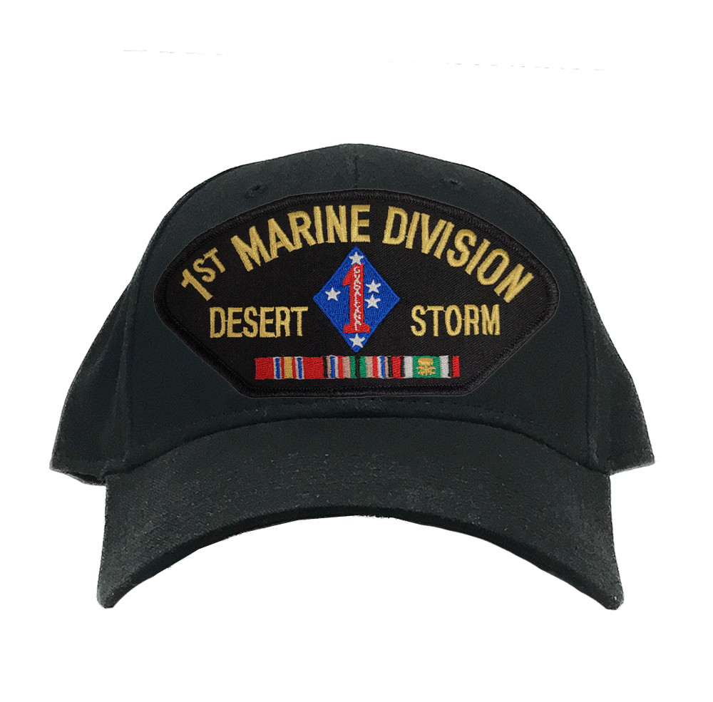 1st Marine Division Desert Storm Ribbon Ball Cap