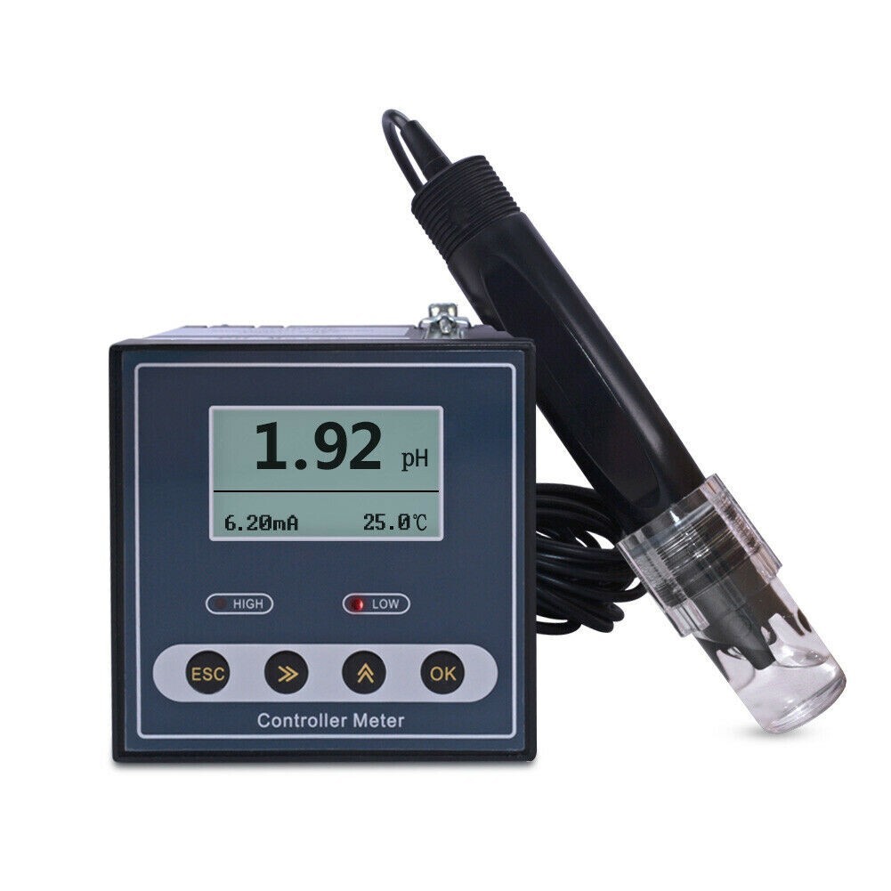On-line PH Meter Portable Industrial pH Controller Meter with Range 0 to 14