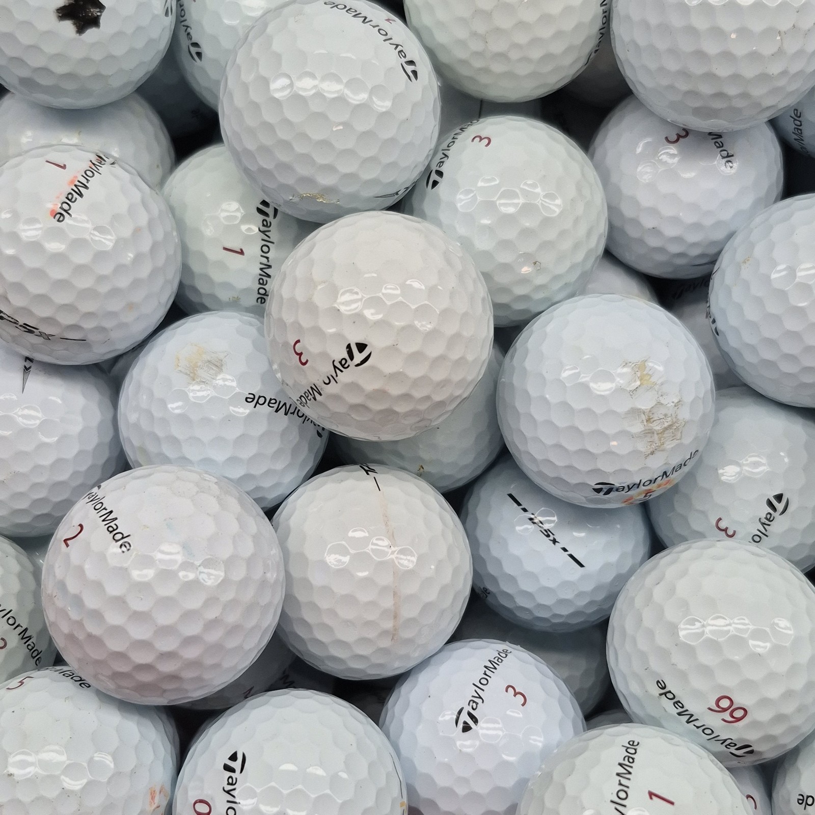 36 TaylorMade TP5x White Used Golf Balls - 3A Value Grade AAA