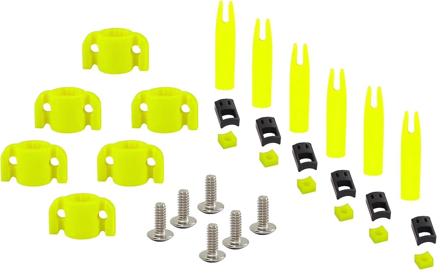 Archery 5/16" Bowfishing Arrows Safety Slides Kits - ID 0.315"/8mm Fishing Arrow