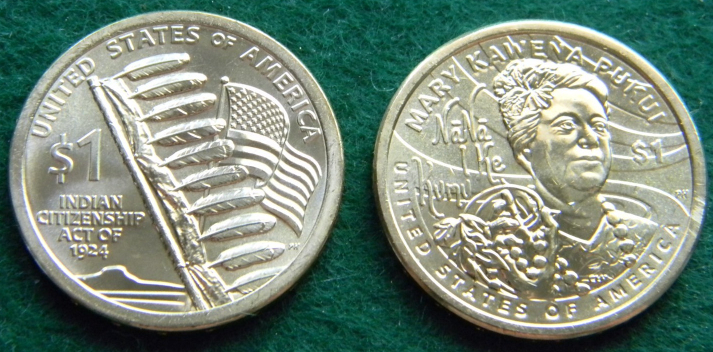 2024 & 2025 U.S. NATIVE AMERICAN DOLLAR COINS UNCIRCULATED (2 COIN SET) UNC