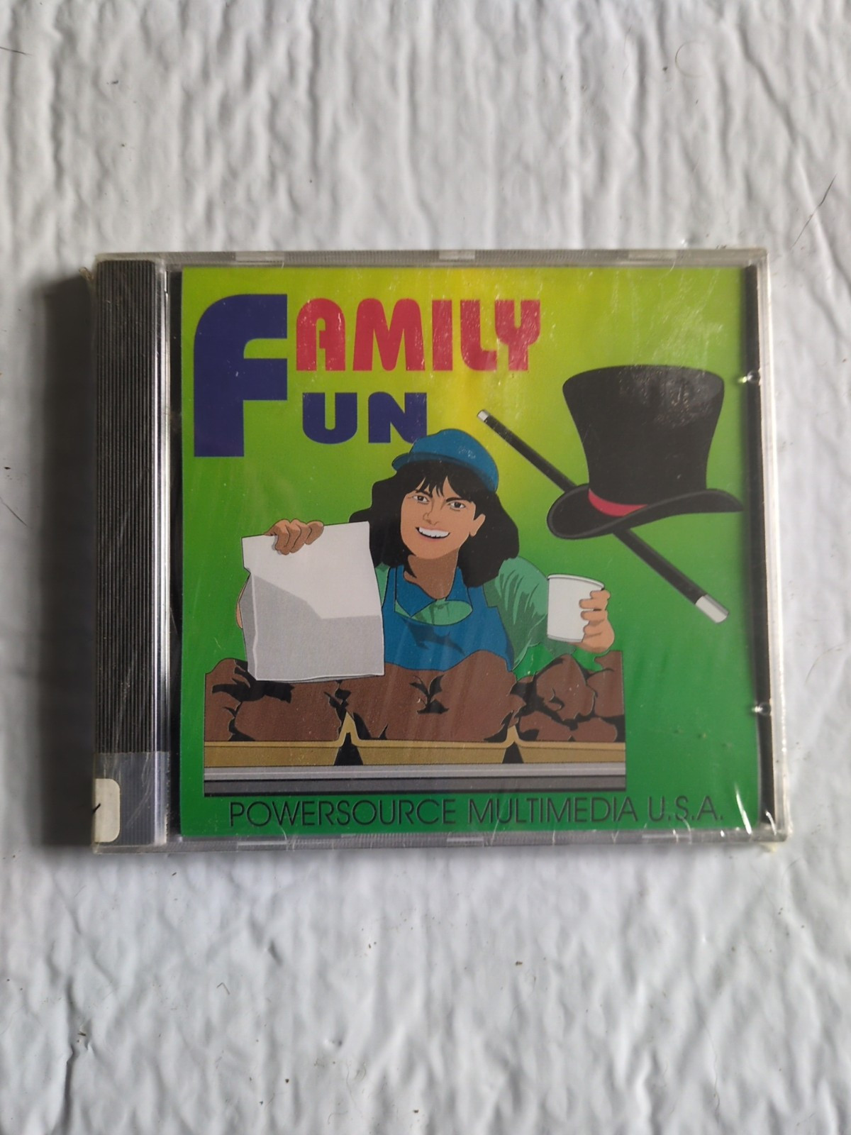 Family Fun Computer for Kids Multimedia Jokes Stories Games & More CD-ROM Sealed