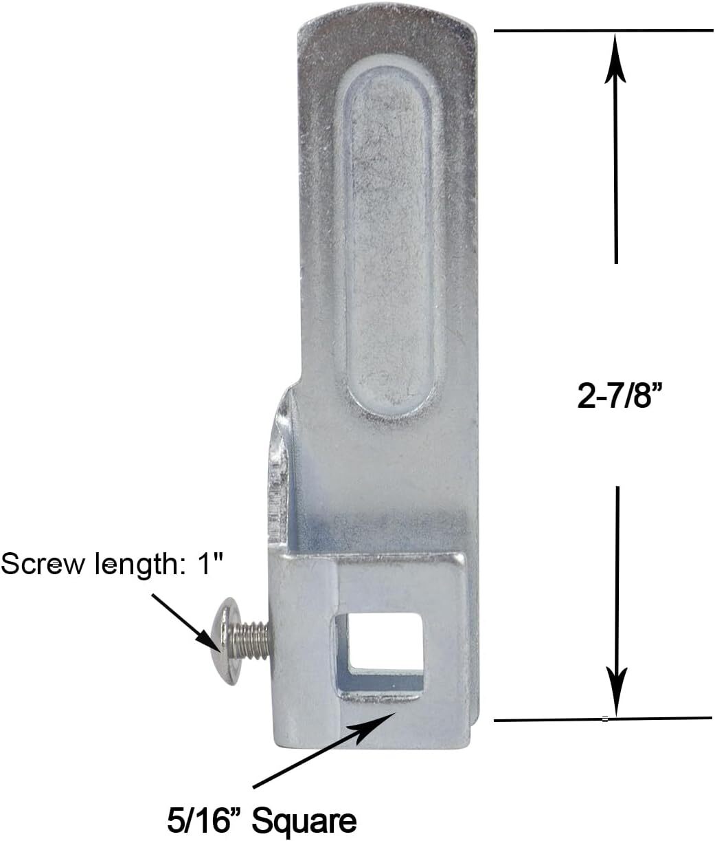 Steel T-Handle Cam, Locking cam for use with T Handle Locks 2Pcs (Left&Right)