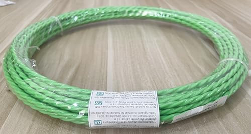 Fish Tape 49FT Wire Fishing Tools Cable Pulling Wire 4.5mm Diameter, Ideal fo...