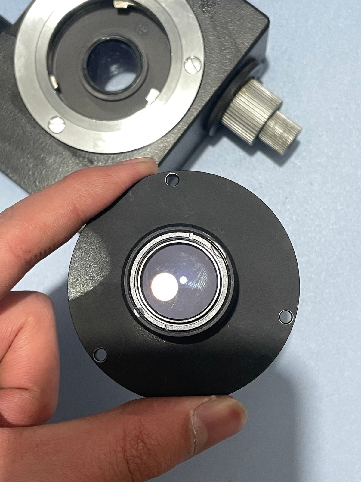 LEITZ ORTHOLUX II POL-BK Microscope compensator exquisite adjustable